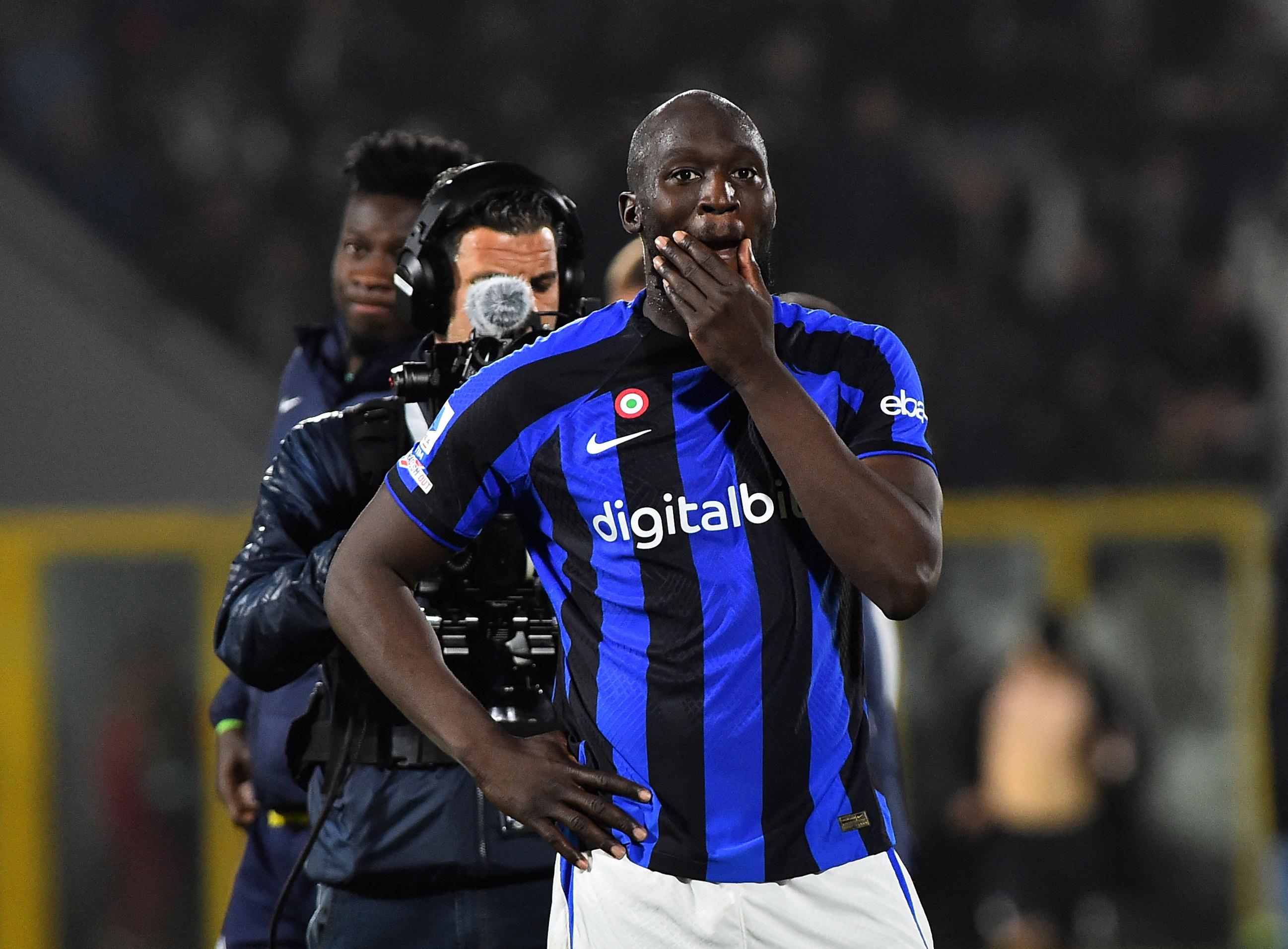 Inter Milan's Romelu Lukaku looks dejected after the match REUTERS/Massimo Pinca