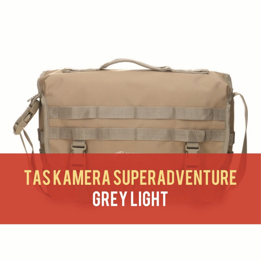 image CAMERA BAG Super Adventure Grey Light`