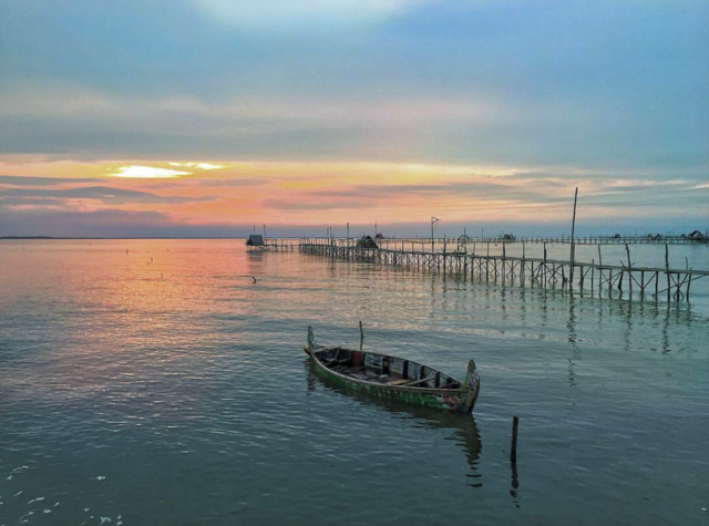 Ilustrasi Pulau Cangkir Banten