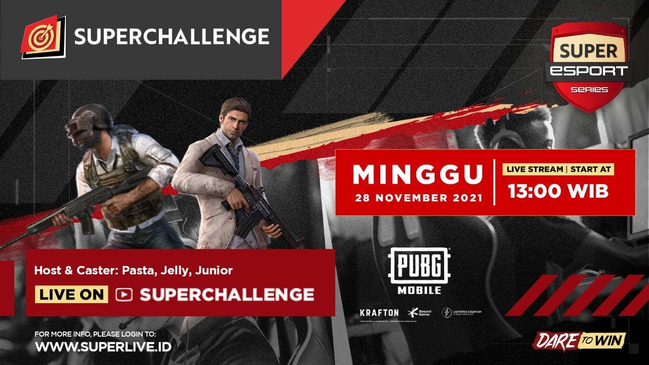 Live Streaming Super Challenge - Super Esport Series PUBG Mobile (Week 7)
