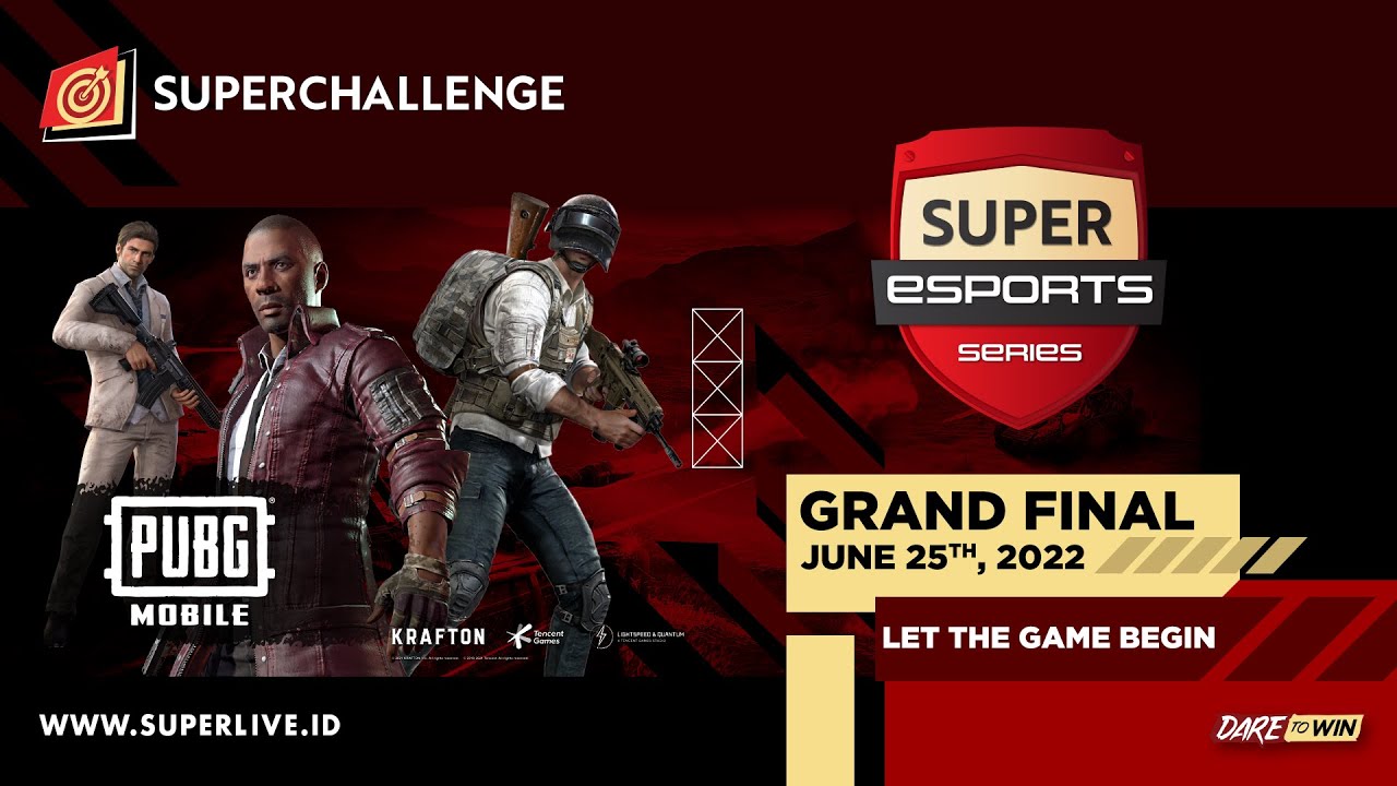 Live Streaming GRAND FINAL Superchallenge - Super Esports Series (PUBG Mobile)