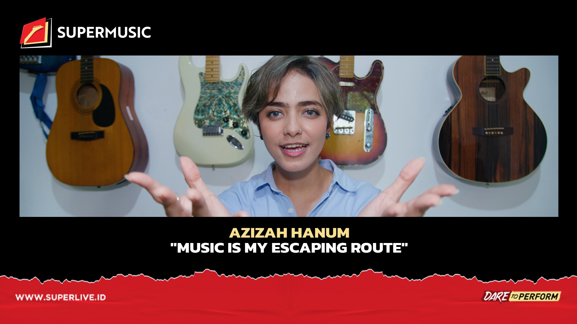 SUPERMUSIC - AZIZAH HANUM "Music Is My Escaping Route"