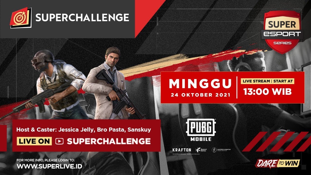 Live Streaming Super Challenge - Super Esport Series PUBG Mobile (Week 2)